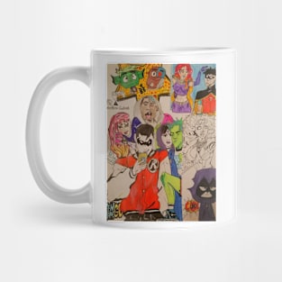 Villain Friends Forever Comics Art Mug